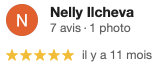Google Rating Nelly Icheva