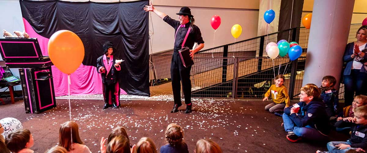 kinderspektakel goochelen sinterklaas